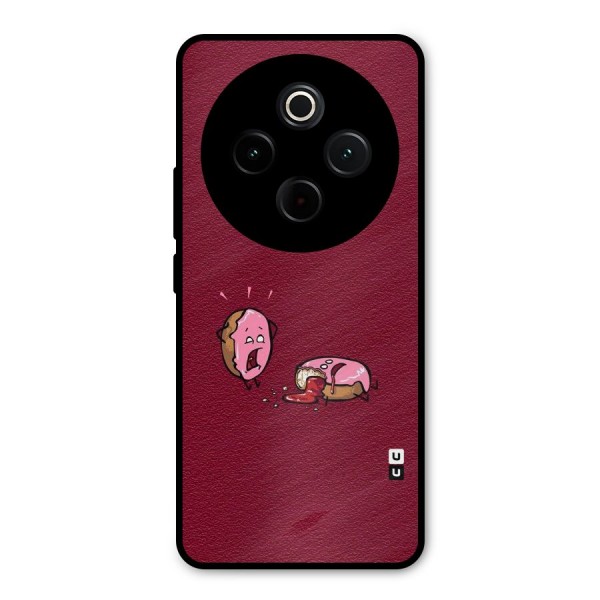 Donut Murder Metal Back Case for Vivo T4