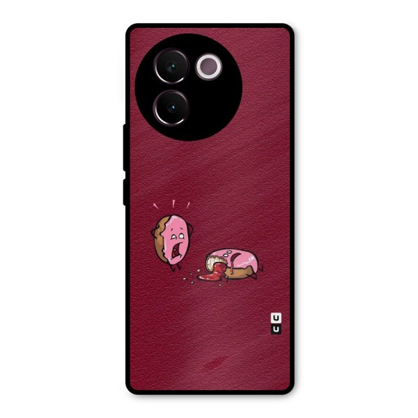 Donut Murder Metal Back Case for Vivo V30e