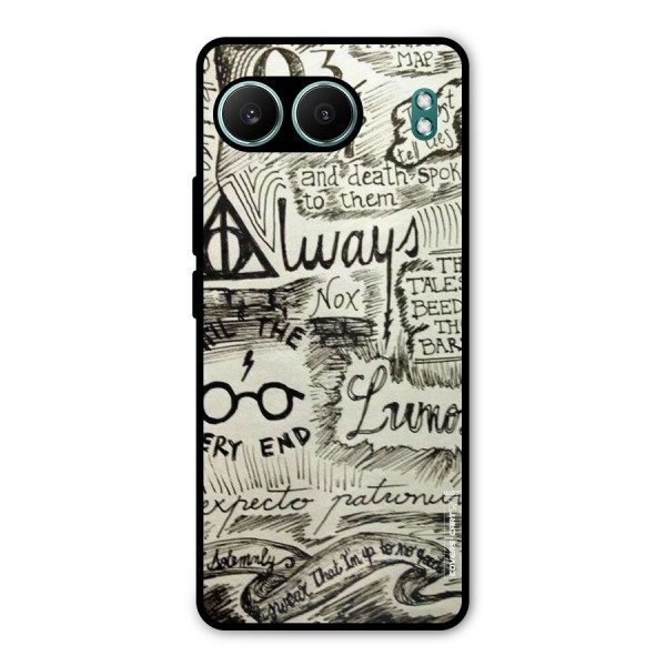 Doodle Art Metal Back Case for OnePlus Nord 4