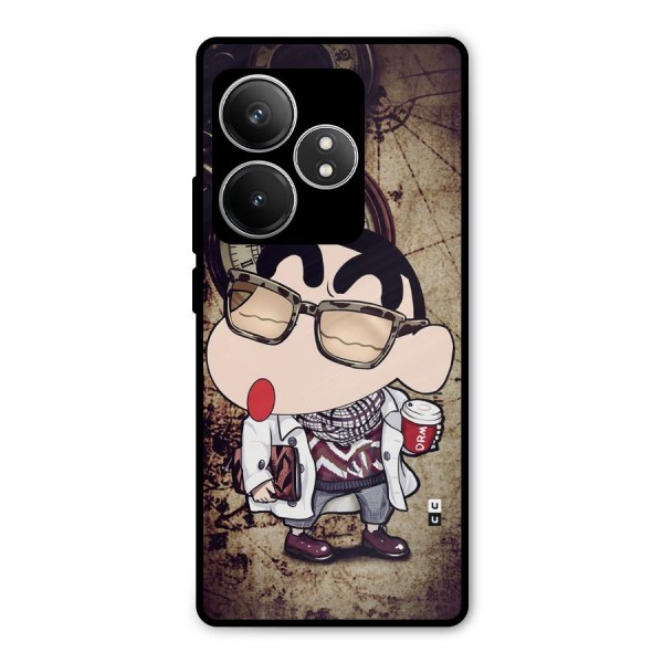 Dope Shinchan Metal Back Case for Realme GT 6T