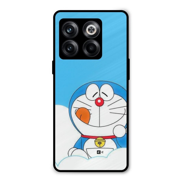 Doremon On Clouds Metal Back Case for OnePlus 10T