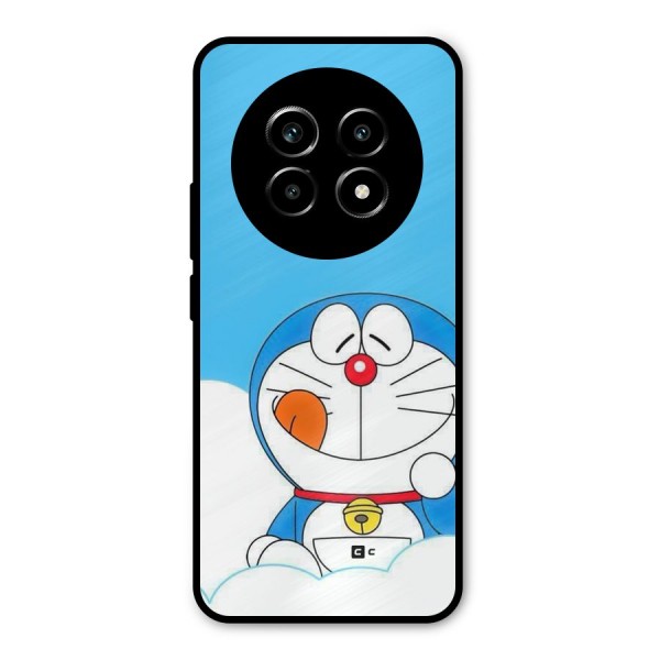 Doremon On Clouds Metal Back Case for Realme 13 Pro