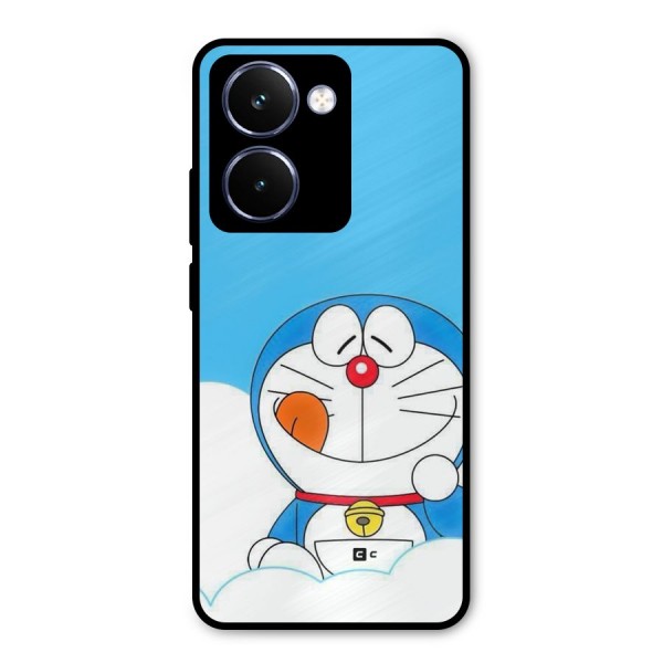 Doremon On Clouds Metal Back Case for Realme P3 Ultra