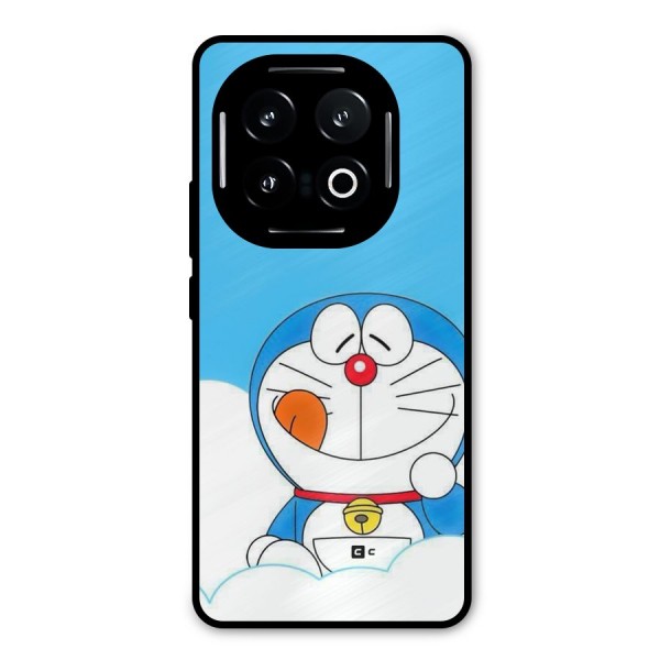 Doremon On Clouds Metal Back Case for iQOO 13