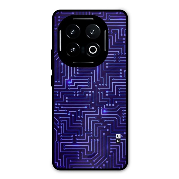 Dotting Lines Metal Back Case for iQOO 13