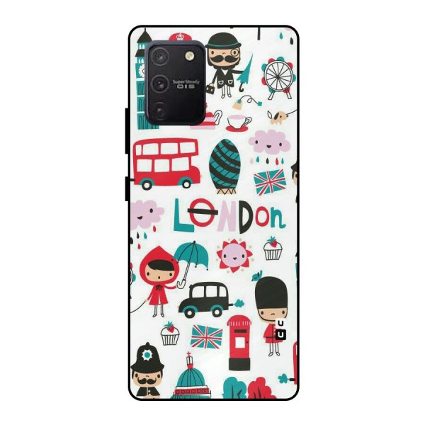 Double Decker Metal Back Case for Galaxy S10 Lite