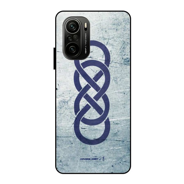 Double Infinity Rough Metal Back Case for Mi 11X Pro