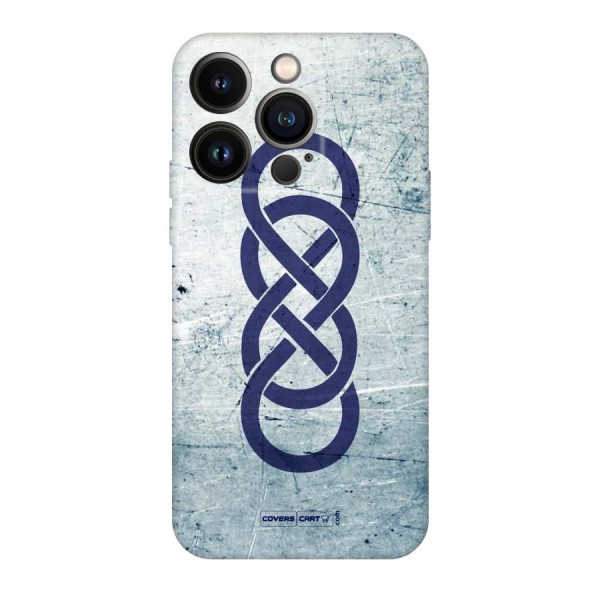 Double Infinity Rough Original Polycarbonate Back Case for iPhone 14 Pro