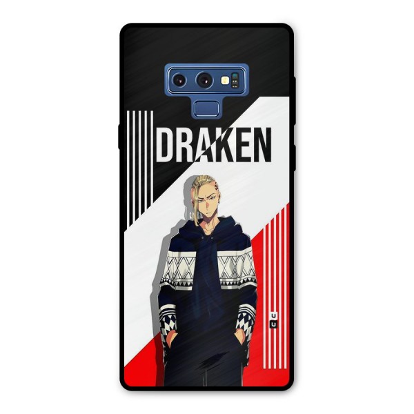 Draken Bhai Metal Back Case for Galaxy Note 9