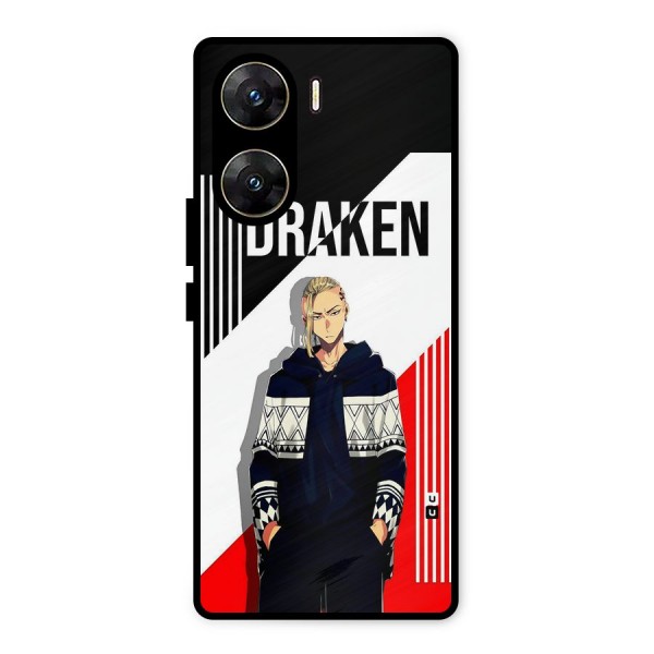 Draken Bhai Metal Back Case for Vivo V29e