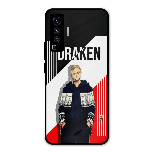 Draken Bhai Metal Back Case for Vivo X50