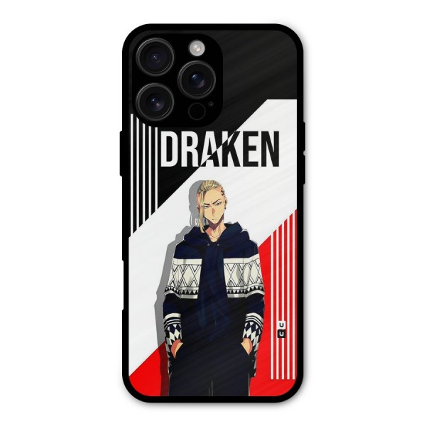 Draken Bhai Metal Back Case for iPhone 16 Pro Max