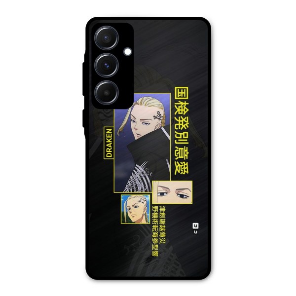 Draken Manji Gang Metal Back Case for Galaxy A55