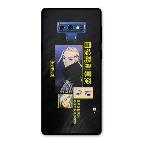 Draken Manji Gang Metal Back Case for Galaxy Note 9