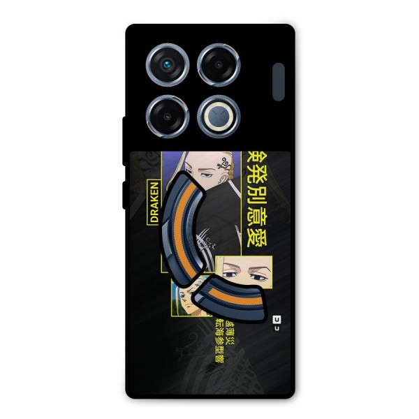 Draken Manji Gang Metal Back Case for Infinix GT 20 Pro