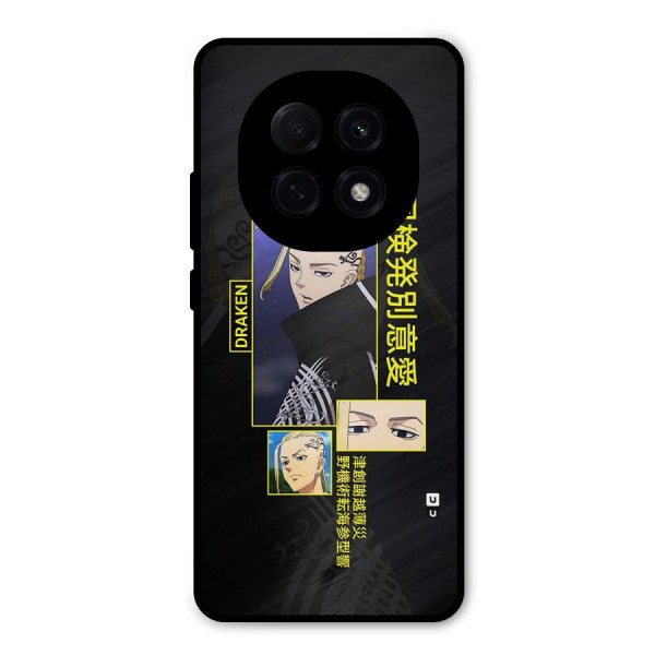 Draken Manji Gang Metal Back Case for Oppo F29 Pro