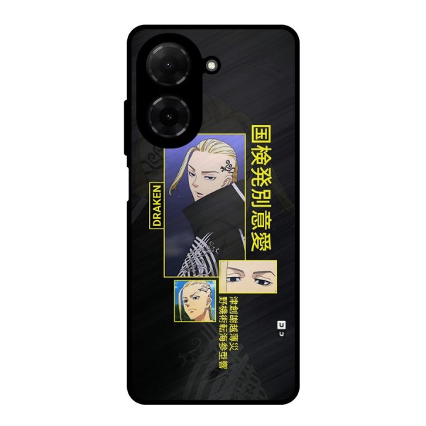 Draken Manji Gang Metal Back Case for Poco C71