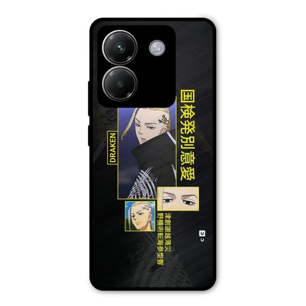 Draken Manji Gang Metal Back Case for Poco M7 Pro 5G