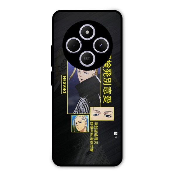 Draken Manji Gang Metal Back Case for Redmi A4
