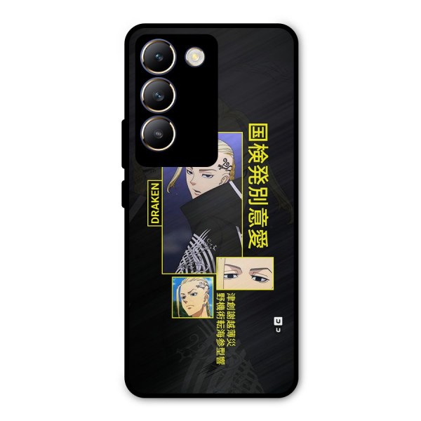 Draken Manji Gang Metal Back Case for Vivo Y200e