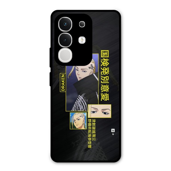 Draken Manji Gang Metal Back Case for iQOO Z10x