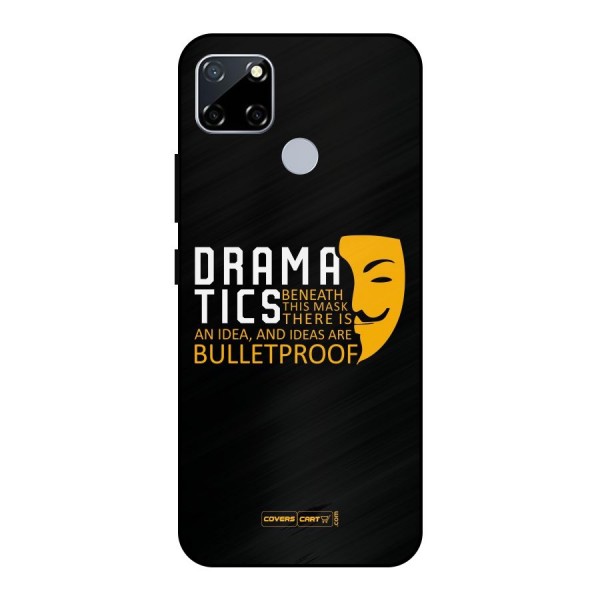 Dramatics Metal Back Case for Realme Narzo 30A