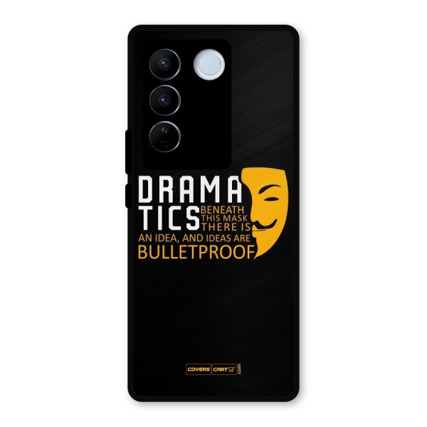 Dramatics Metal Back Case for Vivo V27 Pro