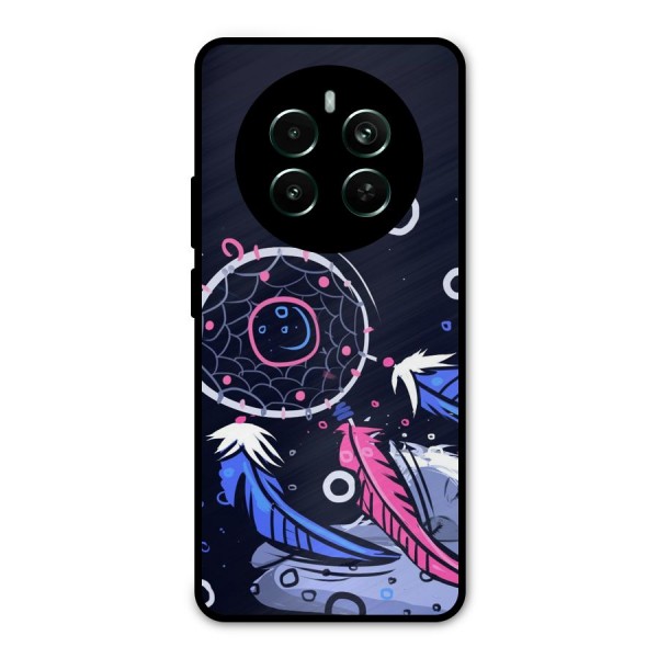 Dream Catcher Minimal Metal Back Case for Realme 12 Pro Plus