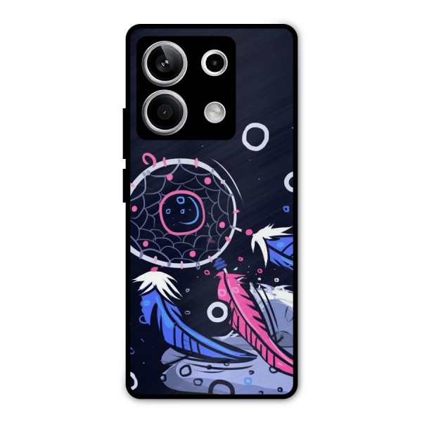 Dream Catcher Minimal Metal Back Case for Redmi Note 13 5G