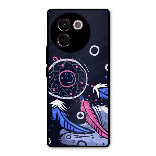 Dream Catcher Minimal Metal Back Case for Vivo V30e