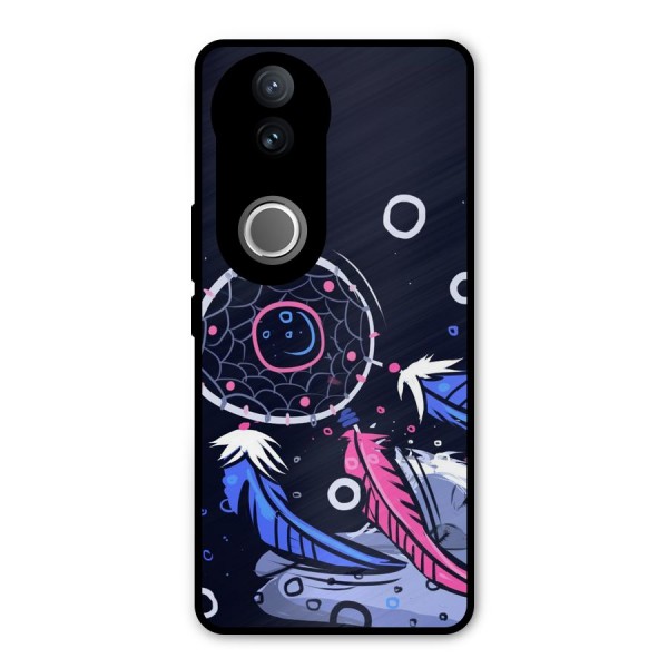 Dream Catcher Minimal Metal Back Case for Vivo V50e