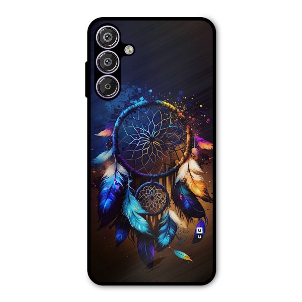 Dream Feather Metal Back Case for Galaxy F15