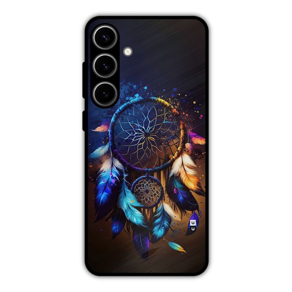 Dream Feather Metal Back Case for Galaxy S24 Plus
