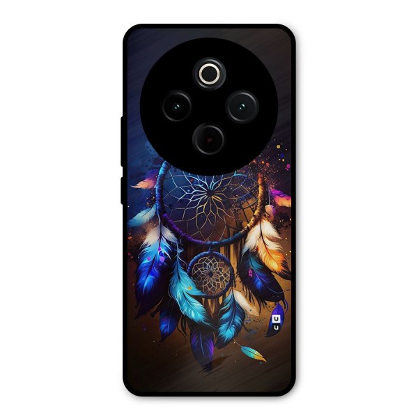 Dream Feather Metal Back Case for Vivo T4