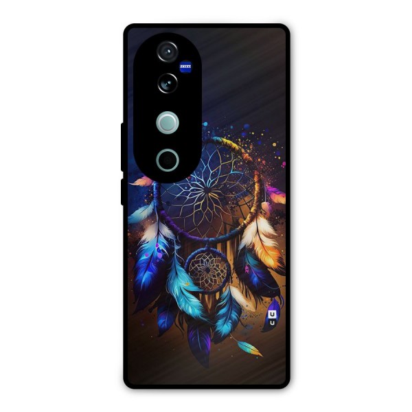 Dream Feather Metal Back Case for Vivo V40