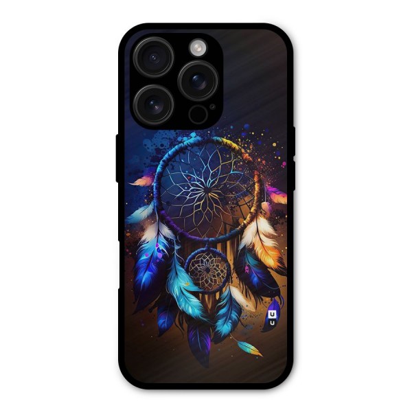 Dream Feather Metal Back Case for iPhone 16 Pro