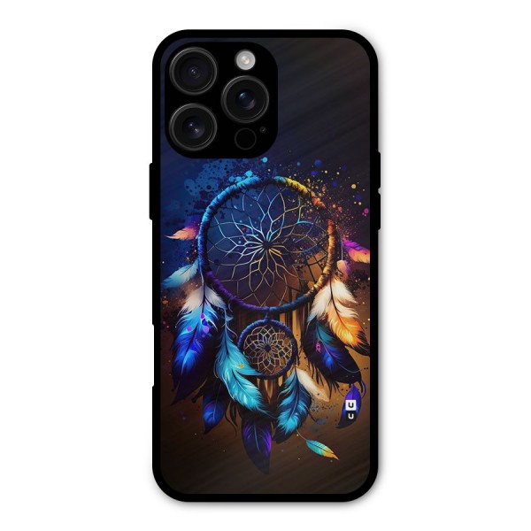 Dream Feather Metal Back Case for iPhone 16 Pro Max