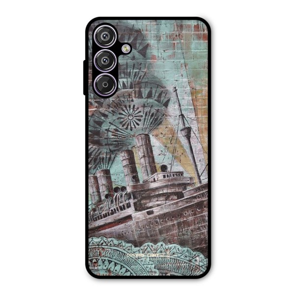Dream Ship Metal Back Case for Galaxy F15