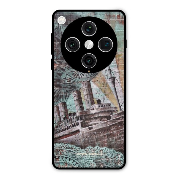 Dream Ship Metal Back Case for Oppo Find X8 Pro