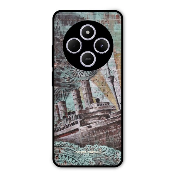 Dream Ship Metal Back Case for Redmi A4