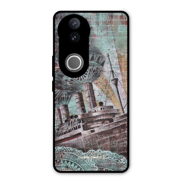 Dream Ship Metal Back Case for Vivo V50e