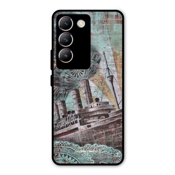 Dream Ship Metal Back Case for Vivo Y200e