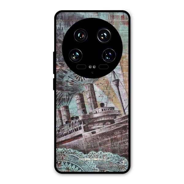 Dream Ship Metal Back Case for Xiaomi 14 Ultra