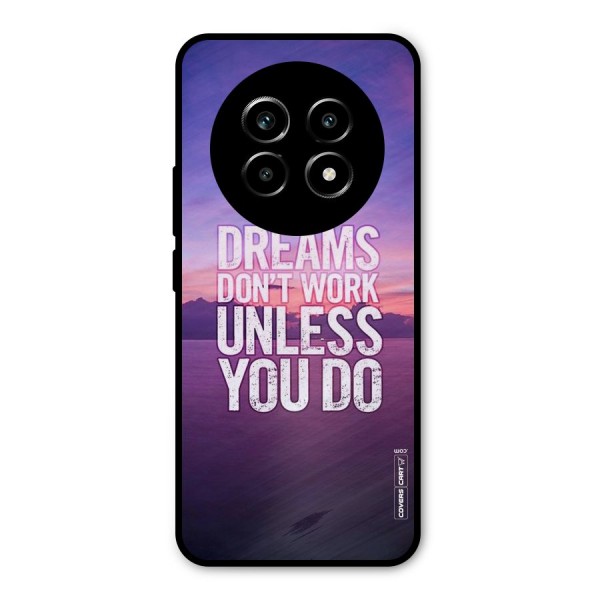 Dreams Work Metal Back Case for Realme 13 Pro