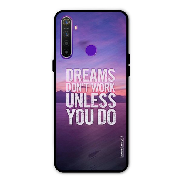 Dreams Work Metal Back Case for Realme Narzo 10