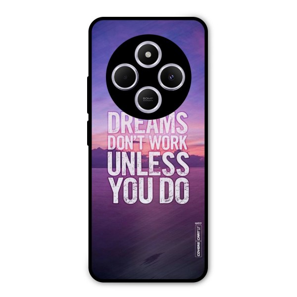 Dreams Work Metal Back Case for Redmi A4