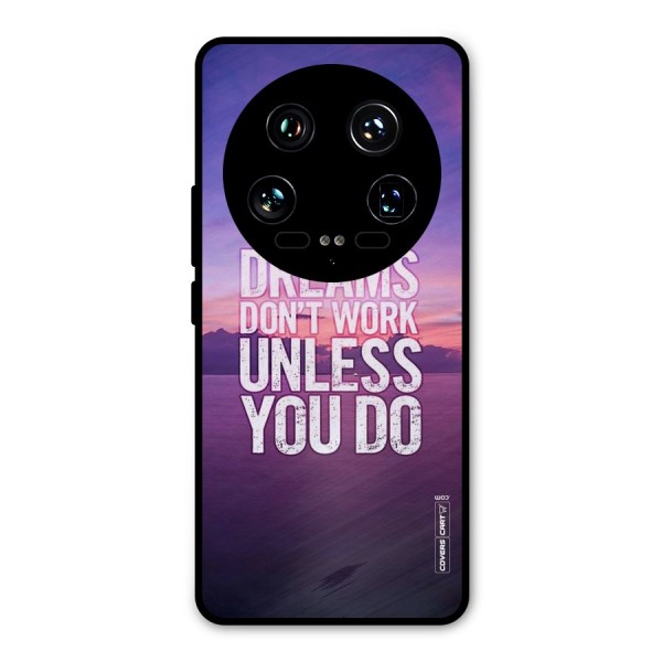 Dreams Work Metal Back Case for Xiaomi 14 Ultra