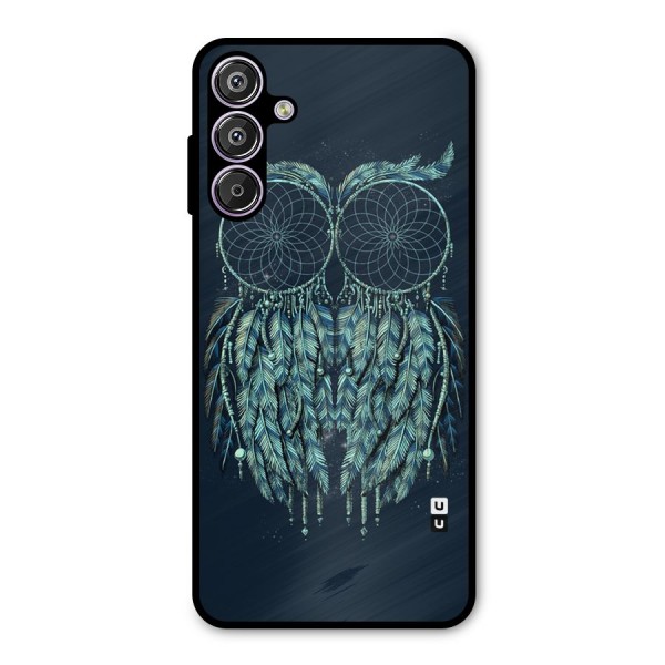 Dreamy Owl Catcher Metal Back Case for Galaxy F15
