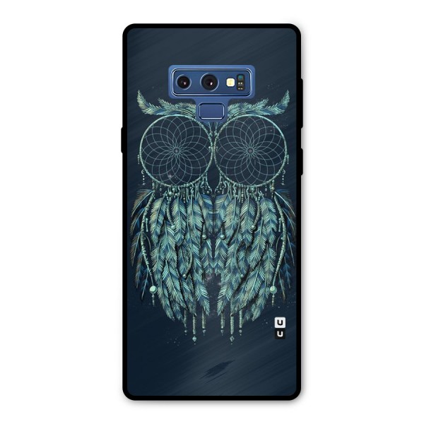 Dreamy Owl Catcher Metal Back Case for Galaxy Note 9