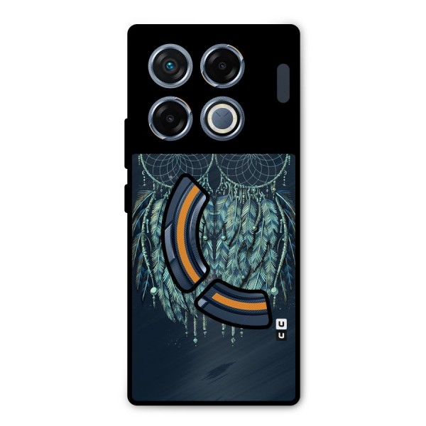 Dreamy Owl Catcher Metal Back Case for Infinix GT 20 Pro